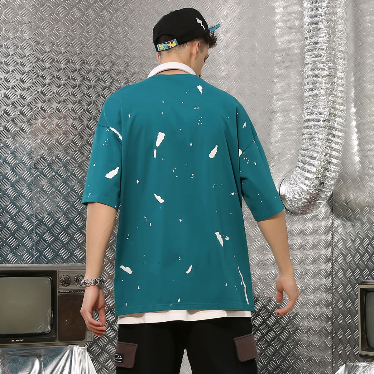 genanx闪电潮牌圆领短袖男2020 t恤 genanxT恤