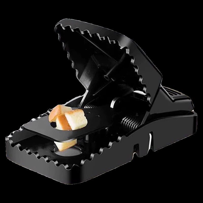 老鼠夹子捕鼠器家用全自动超强力逮耗子夹大号灭鼠器抓鼠捕捉器