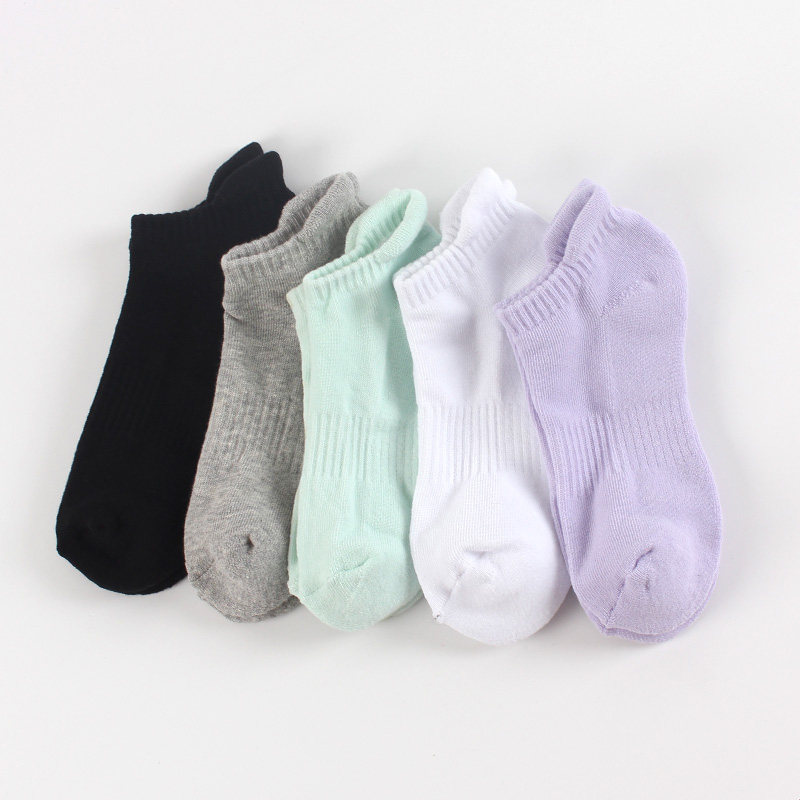 女生毛巾底加厚运动低帮短袜 纯棉健身跑步袜吸汗防臭白色袜子,淘宝优惠券,粉丝福利购,淘宝优惠卷