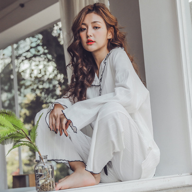 春秋季纯棉哺乳透气夏宽松6月子服 sakurawolf家居服套装