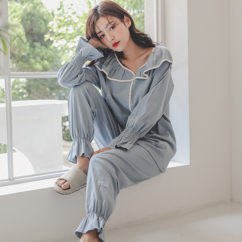 月子服春秋产后怀孕期10月份家居服 sakurawolf家居服套装