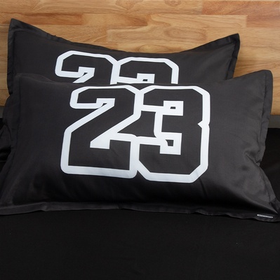 篮球枕套詹姆斯科比库里湖人勇士队枕头套74X48cm单件单人枕芯套