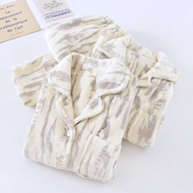 珊瑚绒情侣睡衣女士加厚加绒可外穿冬天男士家居服法兰绒套装,淘宝优惠券,粉丝福利购,淘宝优惠卷