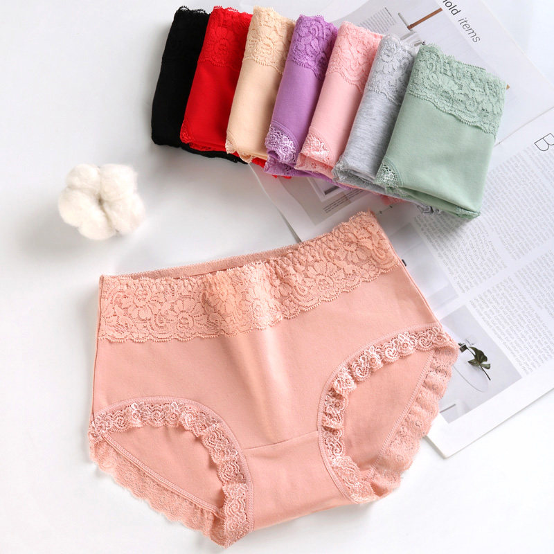 内裤女纯棉100%全棉裆抗菌中腰女士2025新款大码胖mm妈妈三角短裤,淘宝优惠券,粉丝福利购,淘宝优惠卷