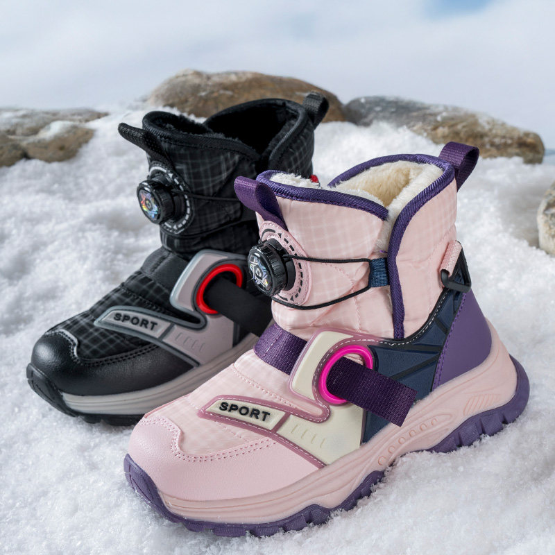 断码清仓男童女童雪地靴防滑小中大童冬季防水加绒保暖儿童棉鞋子,淘宝优惠券,粉丝福利购,淘宝优惠卷