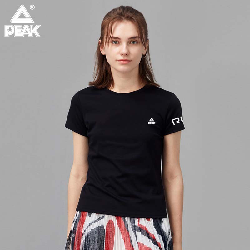 Clear Warehouse Authentic Pick Official Women's Round Neck Short Sleeve T-shirt Summer Lightweight, Breathable, Quick-Drying Running and Sportswear