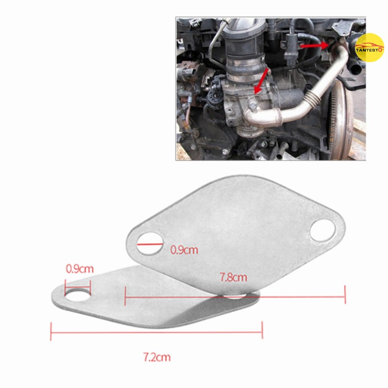 EGR阀堵片Euro3 涡轮增压柴油2.5L 3.0L JEGS EGR 盲排气阀 05-14 - 图2