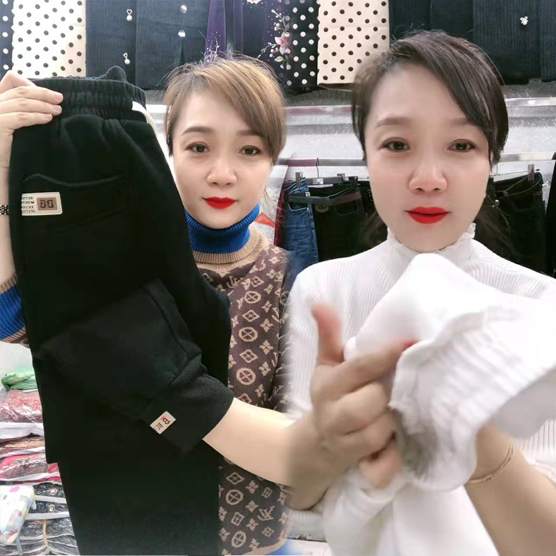 萝卜裤女欧货2023秋季新款加绒卫裤宽松休闲显瘦运动裤束脚哈伦裤,淘宝优惠券,粉丝福利购,淘宝优惠卷