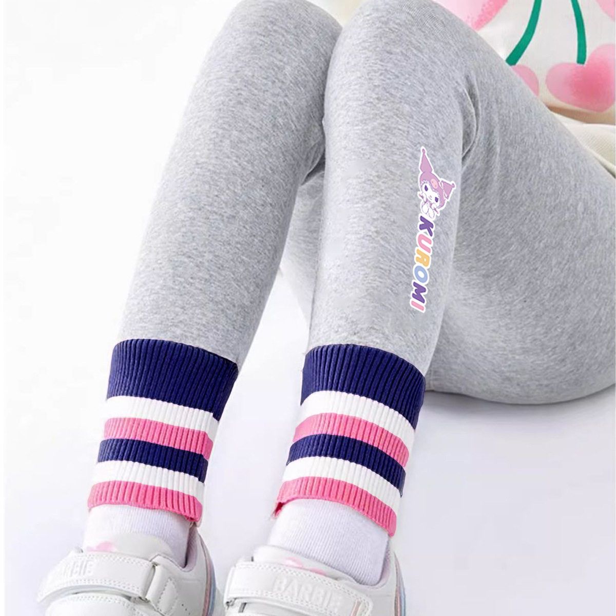 【酷洛米联名款】女童秋季打底裤 2025新款中大童装裤子 110-160