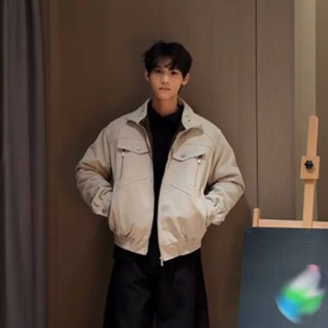 Year of the Snake Limited Mountain Python Stand Collar Jacket for Men and Women Spring Mountain Eagle Jacket Advanced Workwear Jacket Loose Top