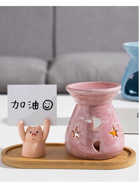 陶瓷蜡烛精油灯可干烧熏香炉香薰灯熔蜡烤茶叶美容院酒店熏香套装