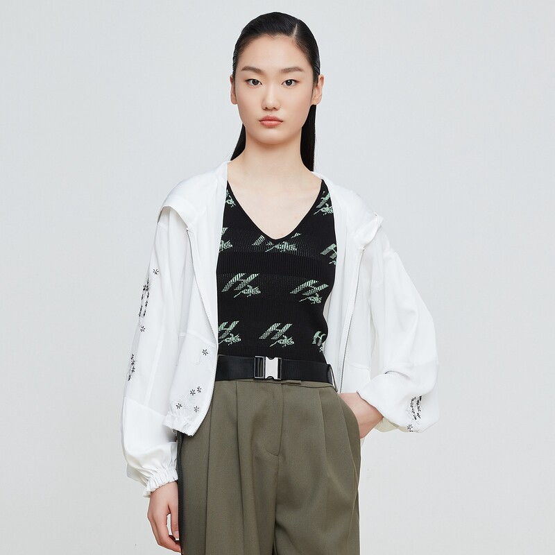 HPLY荷比俪新款简约舒适百搭针织背心