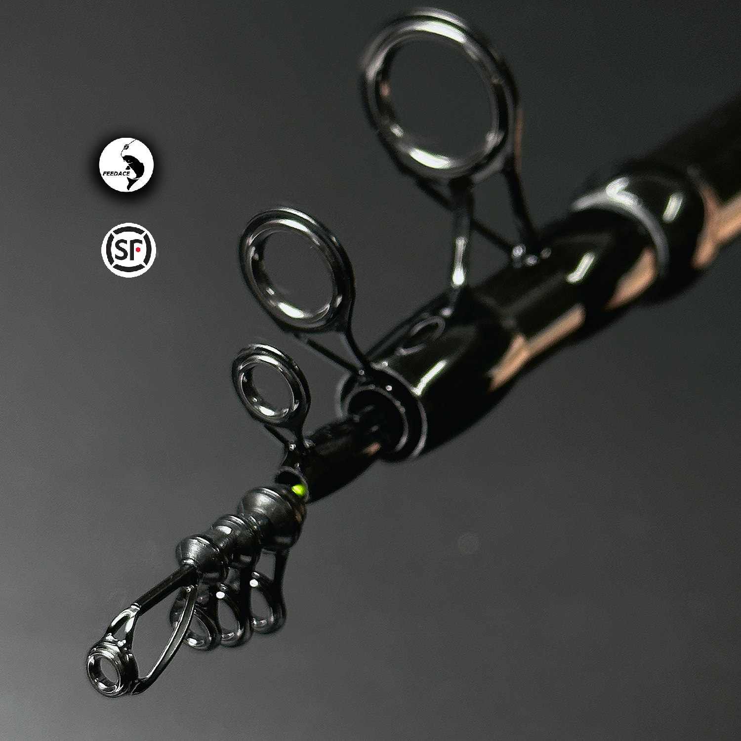 【2.4米口袋飞德】钛合金永不断竿稍飞德竿便携旅行收纳短派克竿,淘宝优惠券,粉丝福利购,淘宝优惠卷