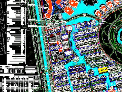 住宅总图彩平面cad居住小区建筑设计修建性详细规划拿地强排方案 - 图2