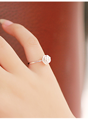 沁缘女士指环生日礼物银饰品