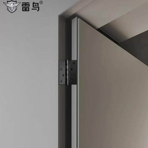 不锈钢4寸房门合页铰链卧室静音木门荷叶加厚平开轴承活页折页1片 - 图0