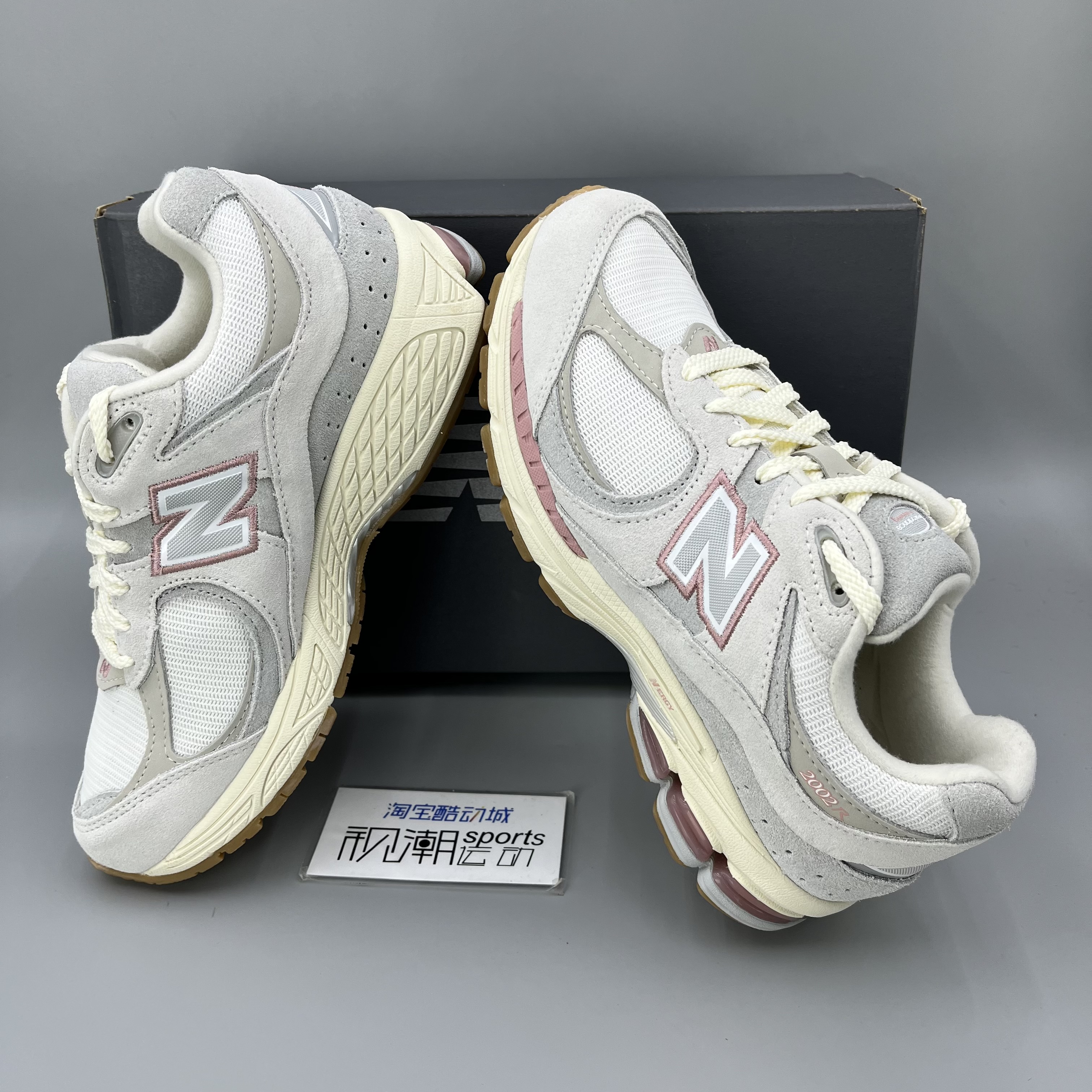 New Balance NB2002系列新款樱花粉复古休闲运动慢跑鞋M2002RPM-图0