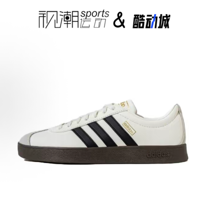 Adidas阿迪达斯Vl Court Classic白黑男女舒适休闲德训板鞋JQ1501,淘宝优惠券,粉丝福利购,淘宝优惠卷