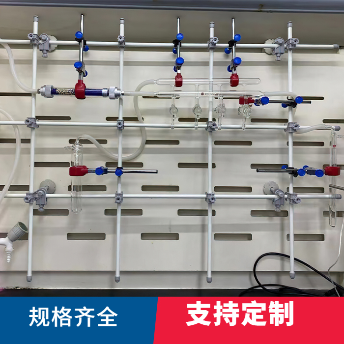 通风柜网架合成架通风橱网架玻璃纤维棒不锈钢蒸馏架连接杆实验室 - 图0