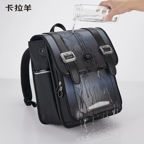 Школьный рюкзак, водонепроницаемая детская сумка со сниженной нагрузкой, 12345 года, защита позвоночника