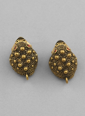 黄铜招财金蟾摆件创意挂件