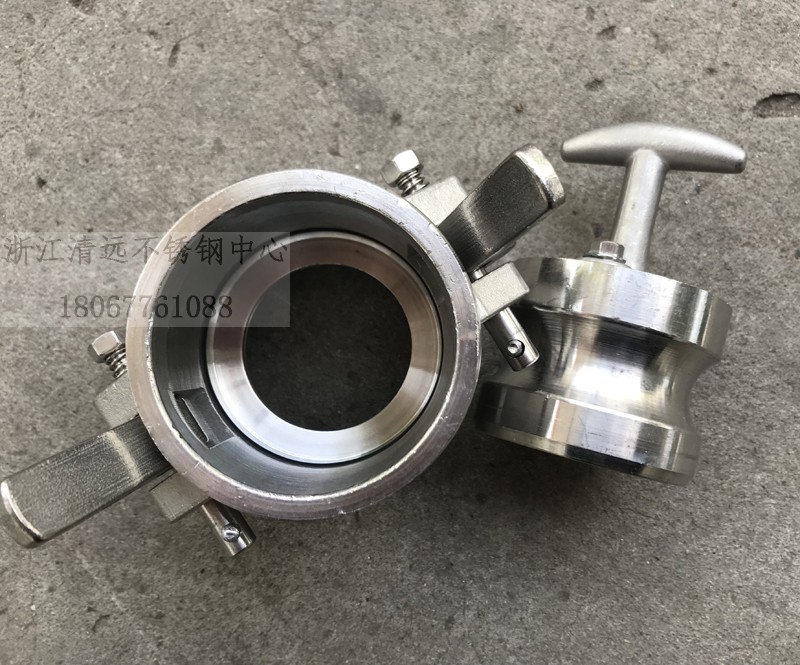 304/316不锈钢快速接头KJB型接头DN25DN50 80 1寸2寸3寸【重型】 - 图1