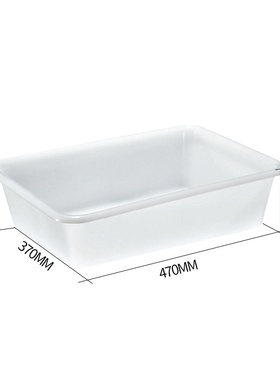 腌制机配件白色盆筛子食品级加厚
