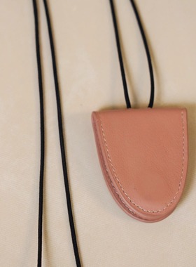 长款挂脖磁吸皮革墨镜挂绳