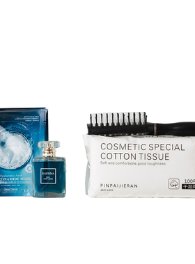 样板间卫生间镜柜展厅软装饰品小摆件洗面奶梳子化妆品面膜香水