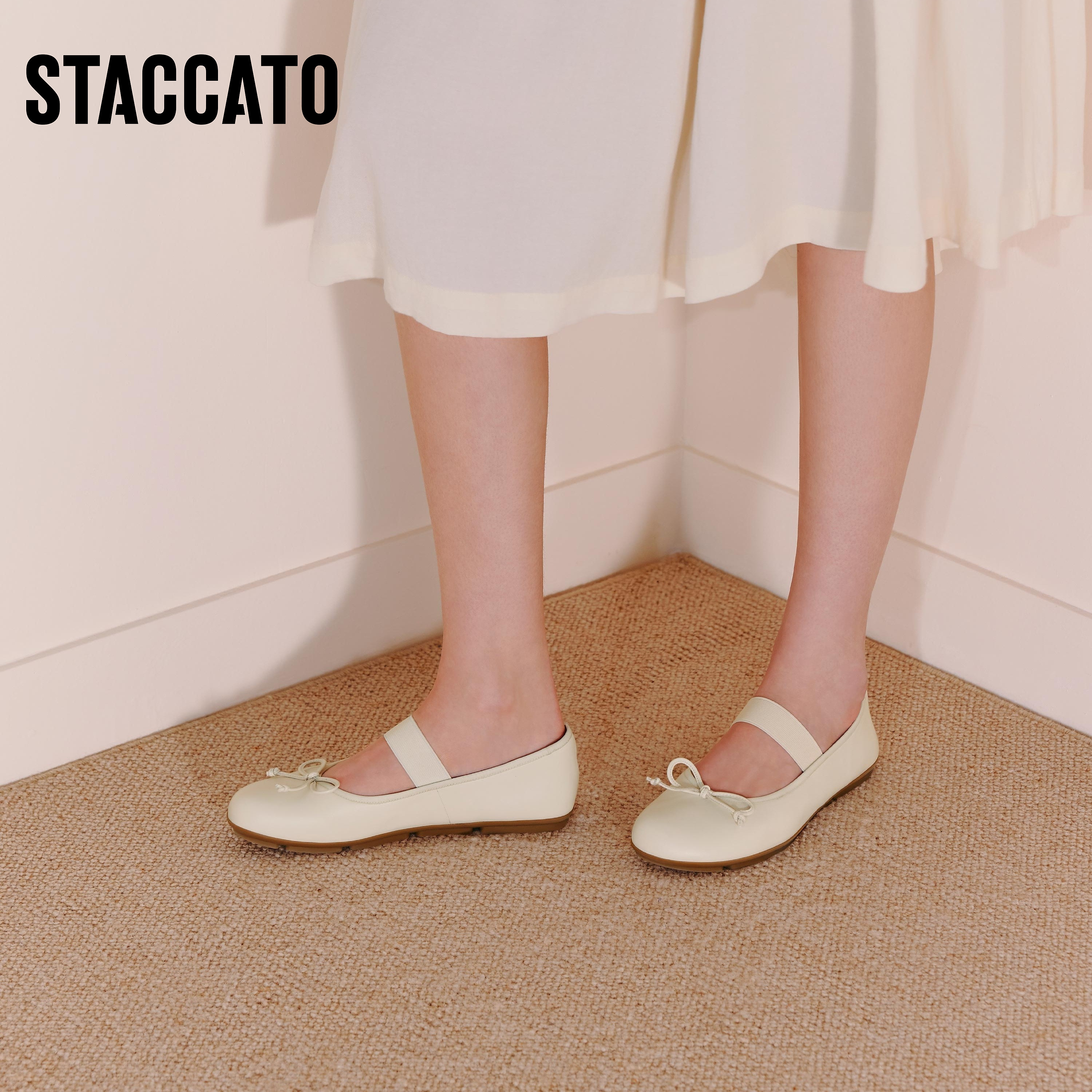 思加图新款法式芭蕾舞鞋平底鞋浅口鞋单鞋温柔女鞋子EG705CQ5,淘宝优惠券,粉丝福利购,淘宝优惠卷