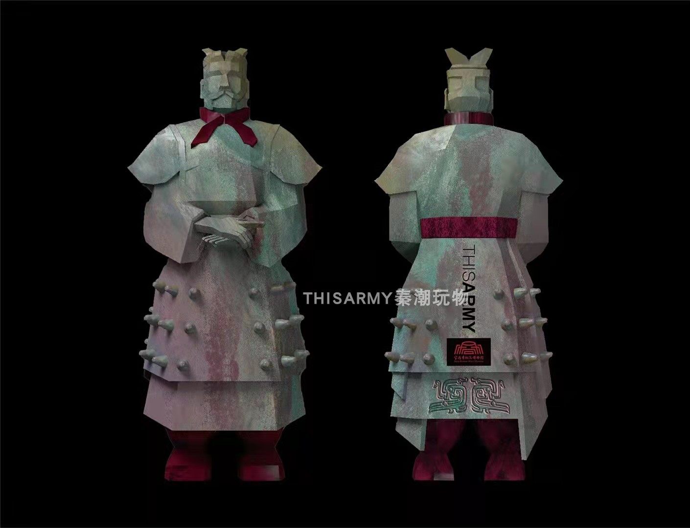 THISARMY这就是俑《秦公钟》青铜器博物馆联名限量发售国潮手办 - 图2