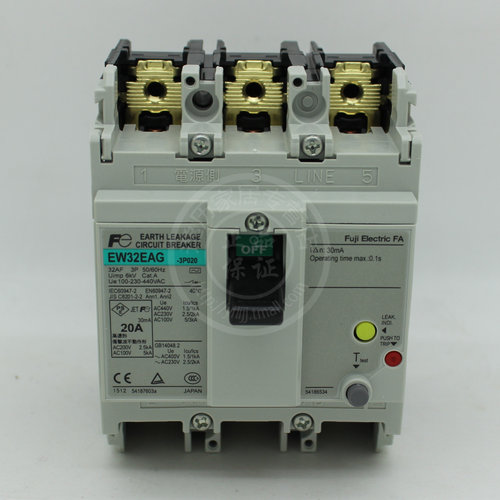 原产富士塑壳断路器 空气开关 EW32EAG 3P 20A - 图1