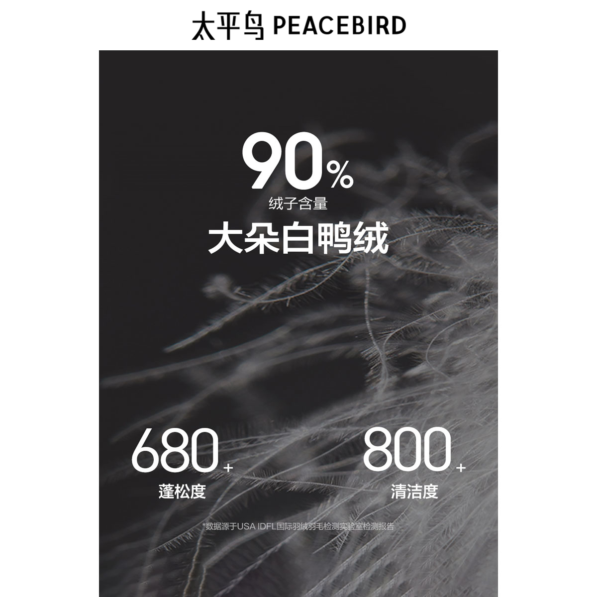 【灯芯绒】太平鸟男装立领羽绒服短款年冬季美式美拉德面包服