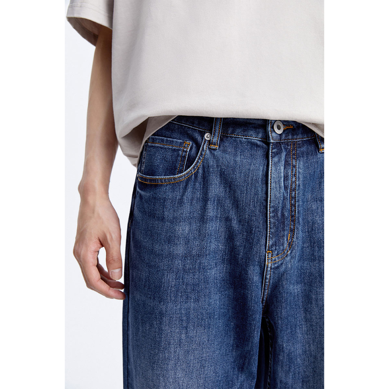  太平鸟男装牛仔裤