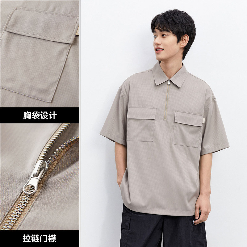  太平鸟男装Polo衫