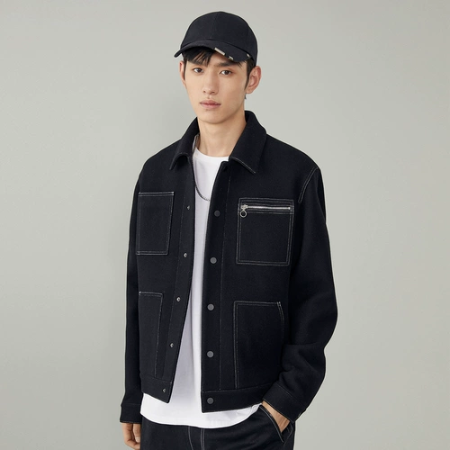 Демисезонная трендовая модная куртка для отдыха, коллекция 2021, оверсайз