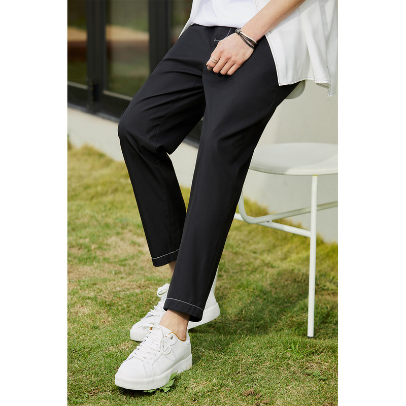 太平鸟男装新款明线九分裤男休闲裤 太平鸟男装休闲裤