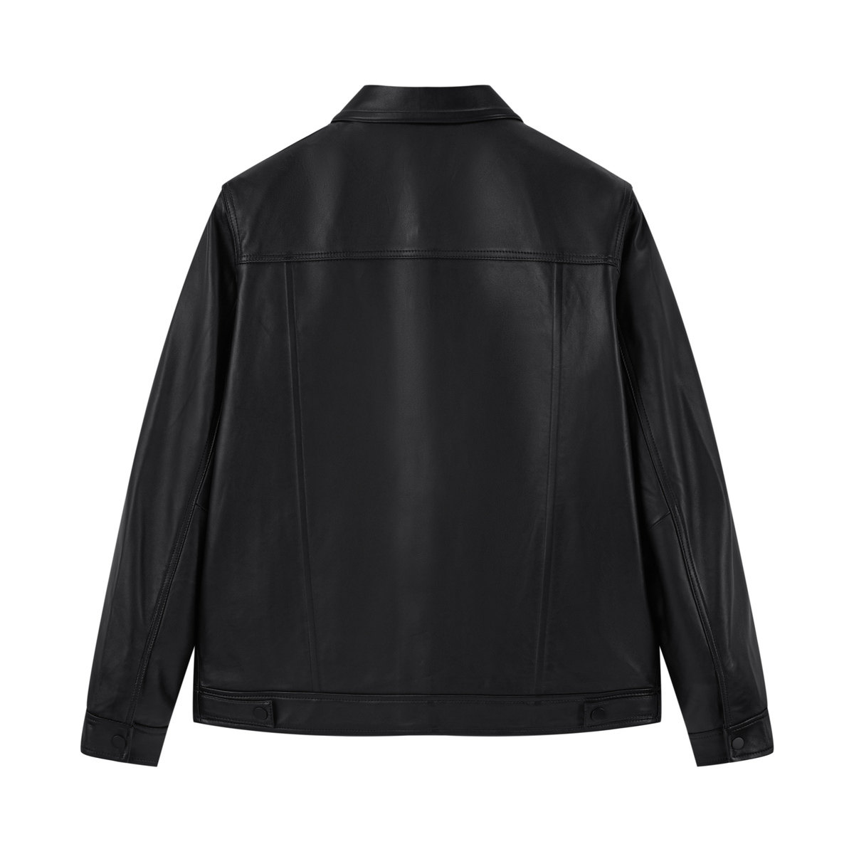 太平鸟皮衣男休闲潮流韩版男夹克 太平鸟男装皮衣