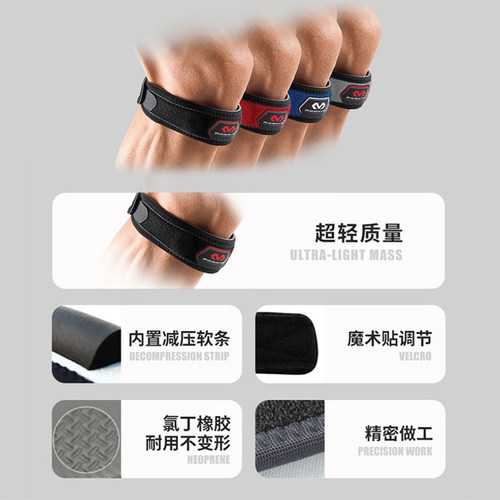 迈克达威护膝髌骨带篮球跑步男女专业级马拉松羽毛球McDavid414R - 图2