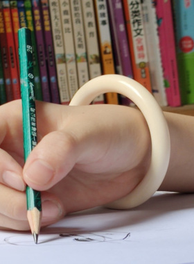 天然猛犸象牙手镯女1.0圆条镯子大圈口粗圆条手环时尚情侣礼物