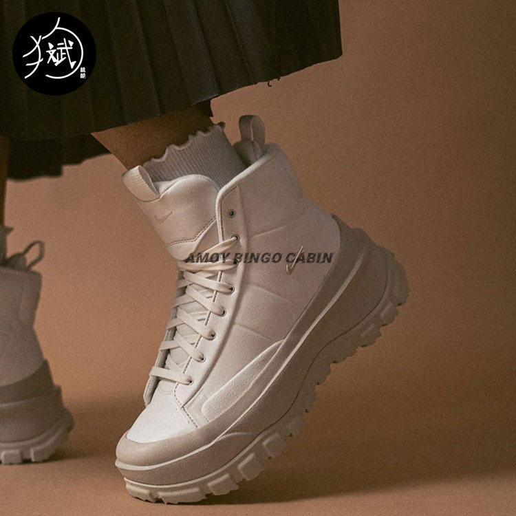 Nike耐克 Blazer Mid Roro女子秋冬高帮厚底增高运动休闲鞋FQ9065 - 图0