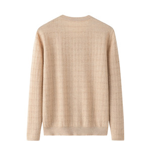 伊东鄂尔多斯产无染色羊绒开衫女100纯山羊绒毛衣外套女毛衫外穿