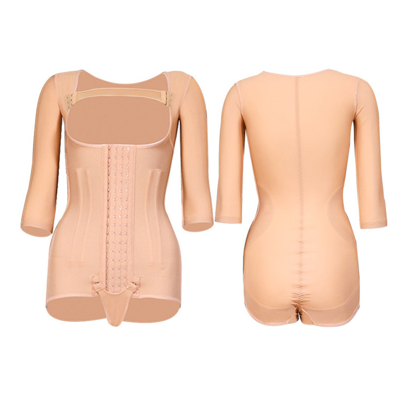 腰腹环吸抽脂塑形衣手臂吸脂塑身衣 janmy塑身连体衣