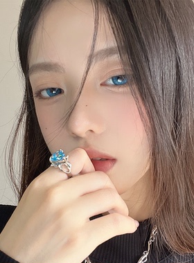 josyandlove轻奢爱心宝石戒指