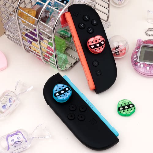 适用任天堂Switch2摇杆帽 可爱NS2摇杆保护套硅胶键帽游戏机配件 - 图0