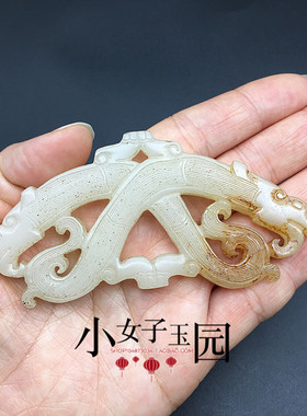 仿古双面雕刻挂件吊坠毛衣坠