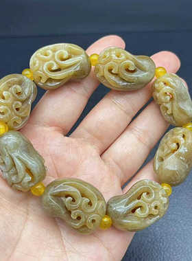 立体雕刻佛手手串手链手饰品