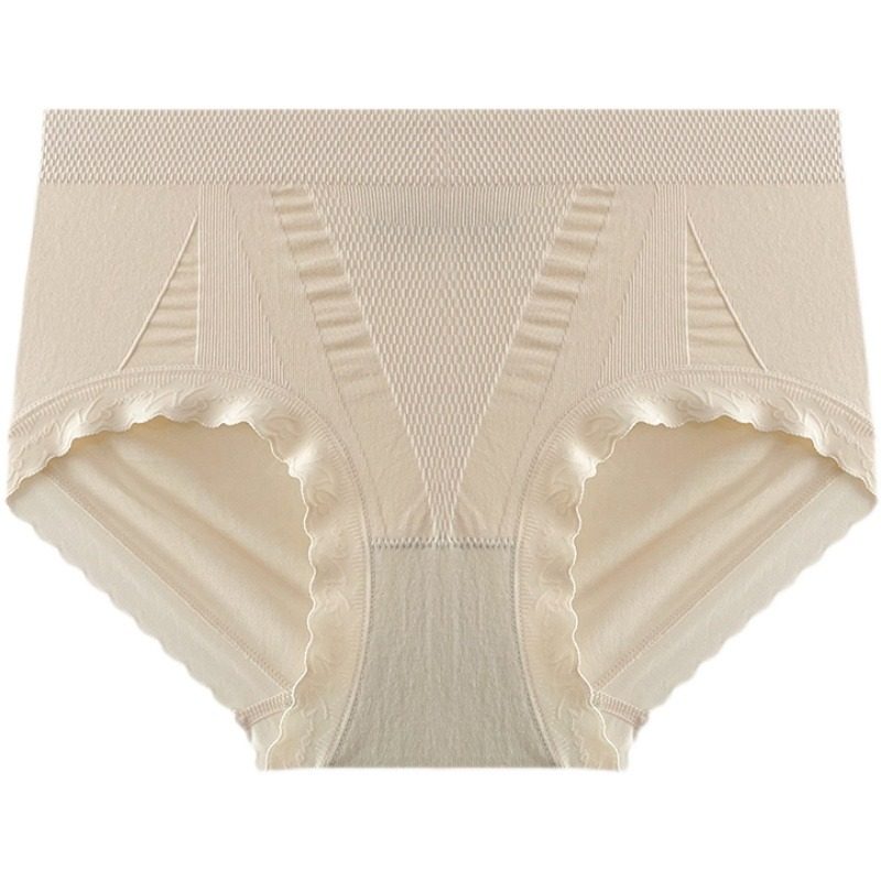 日本代购收腹提臀内裤女纯棉中高腰莫代尔少女无痕透气女士三角裤,淘宝优惠券,粉丝福利购,淘宝优惠卷
