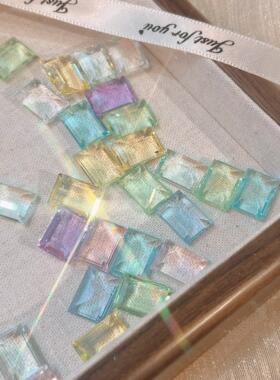 美甲钻饰东洲透底透亮高品质冰糖