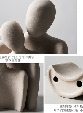 抽象简约情侣装饰品卧室